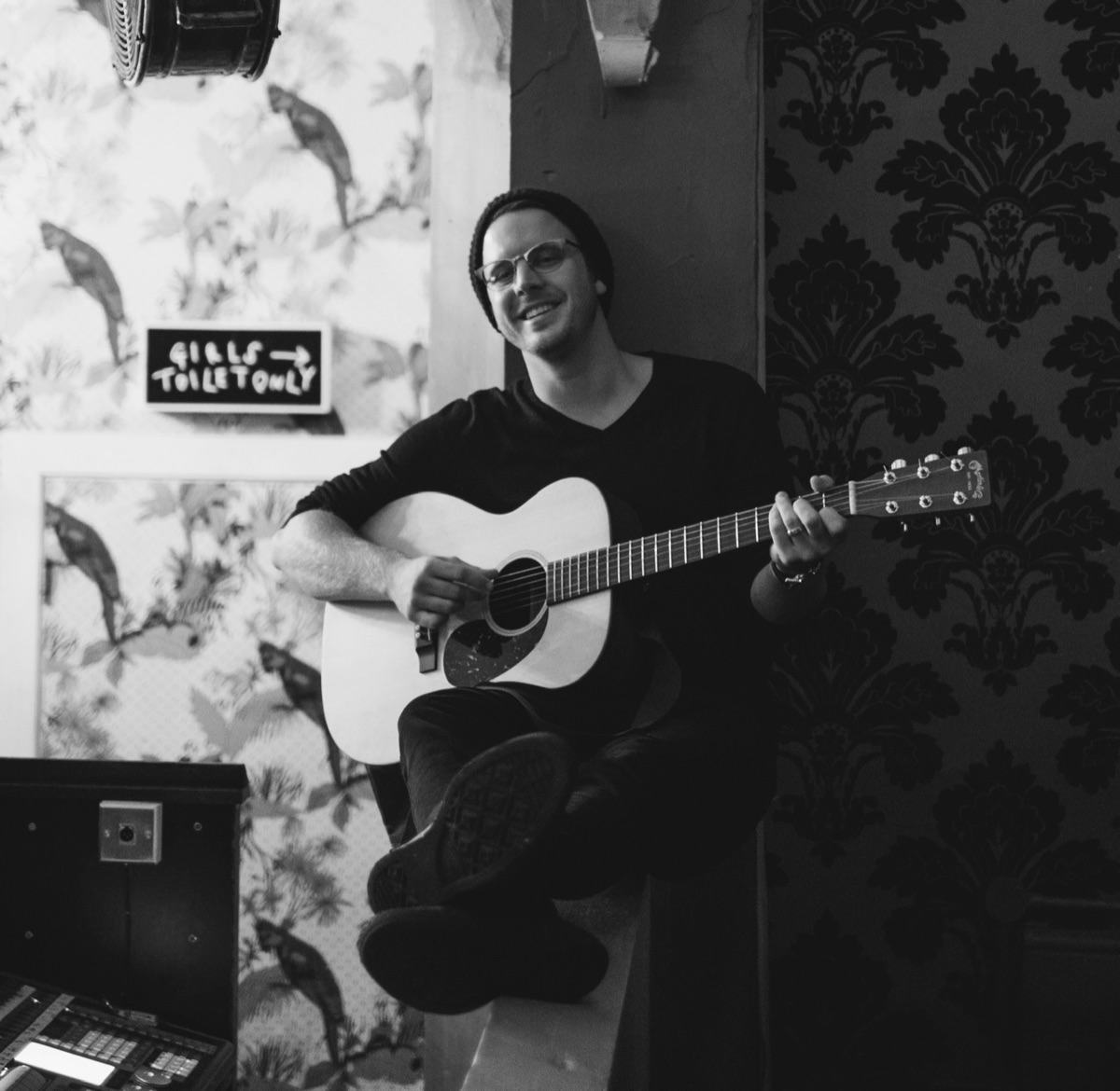 Brock Human performing live