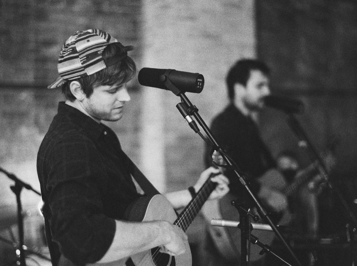 Brock Human performing live
